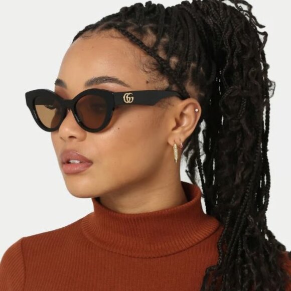 NEW GUCCI GG0957S 003 WOMEN SUNGLASSES GUCCI - Picture 1 of 4